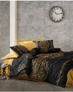 L`ESSENTIEL MAISON Satenska posteljina 240x220 cm Alvina Gold - 191274