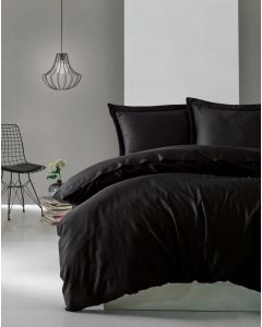 L`ESSENTIEL MAISON Satenska posteljina 240x220 cm Elegant Black - 191283