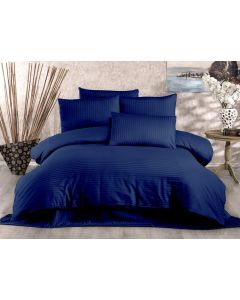 L`ESSENTIEL MAISON Satenska posteljina 140x200 cm Lilyum Dark Blue - 191320