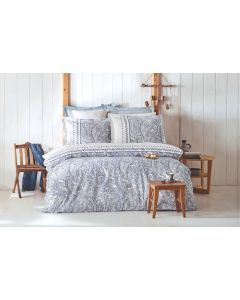 L`ESSENTIEL MAISON Ranforce posteljina 240x220 cm Paisley Blue - 191399-1