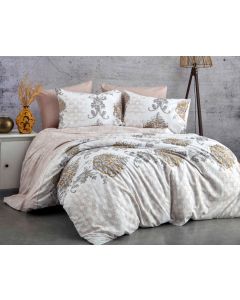 L`ESSENTIEL MAISON Ranforce posteljina 200x220 cm Daisy Brown - 191473