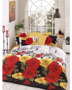 L`ESSENTIEL MAISON Ranforce komplet posteljina 160x220 cm Bionca Perla Yellow - 191547