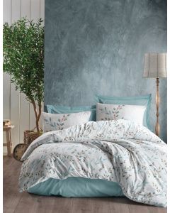 L`ESSENTIEL MAISON Ranforce posteljina 135x200cm Lendell mint - 191568