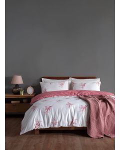 L`ESSENTIEL MAISON Ranforce posteljina 140x200 cm Meltem Pink - 191630