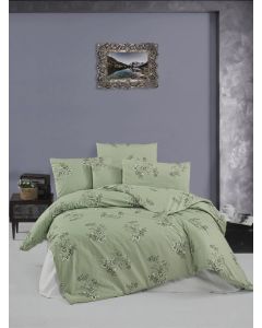 L`ESSENTIEL MAISON Ranforce posteljina 140x200 cm Butic Green - 191642