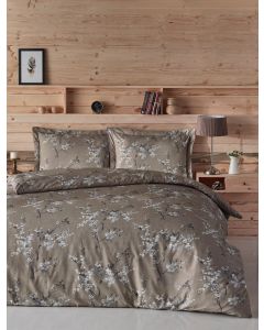L`ESSENTIEL MAISON Ranforce posteljina 155x200 cm Chicory Brown - 191653
