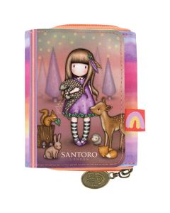 Gorjuss Novčanik na preklop sa kopčom i zipom Be Kind To All Creatures - 19200