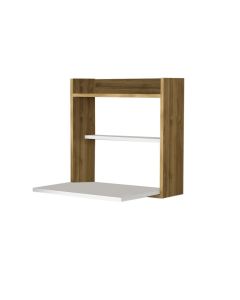 HANAH HOME Sklopivi radni sto Laptop, bela/braon