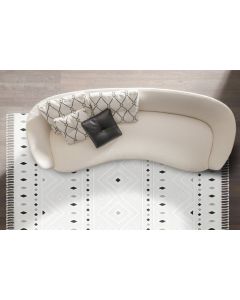 Conceptum Hypnose Tepih (100x300) 33412A Malta Cream Grey - 192350