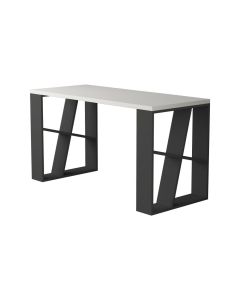 HANAH HOME Radni sto Honey, bela/antracit