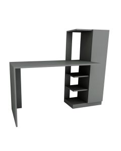 HANAH HOME Radni sto sa policama Yagiz, antracit