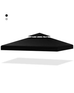 Platno za gazebo paviljon 3x3m Crna