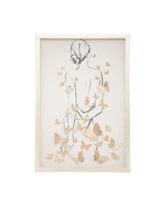 ATMOSPHERA Slika Diane 40x60cm drvo/staklo - 193222