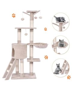 Maca Oaza grebalica i penjalica za mačke 140cm Bež