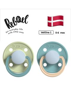 REBAEL varalice za bebe, 0-6 mes, 2 kom, Maslina i Morska pena, RBL19361306