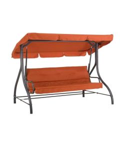 RECKMANN Baštenska Ljuljaška Narandžasta 194x120x167cm