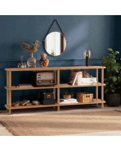 HANAH HOME Polica Zen, svetlobraon