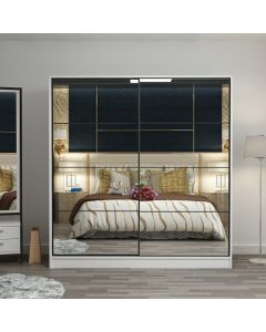 HANAH HOME Klizni ormar Kale 3161, bela