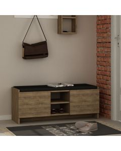 HANAH HOME Cipelarnik Zulla Dark Oak - 195009