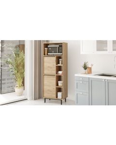 HANAH HOME Kuhinjska vitrina On10A-S, braon