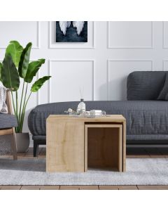 HANAH HOME Set stolova Ortanca Sapphire Oak - 195111