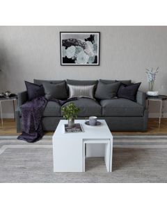 HANAH HOME Sto za dnevnu sobu Ortanca White - 195112
