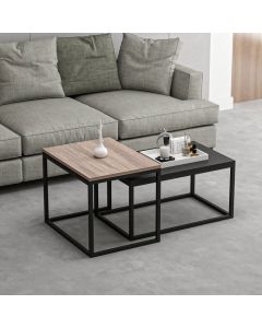 HANAH HOME Sto za dnevnu sobu Leka Black - 195152