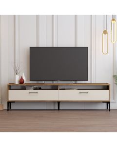 HANAH HOME TV komoda Istanbul 2, braon/krem