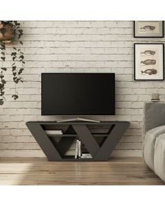 HANAH HOME TV polica Pipralla Anthracite - 195294