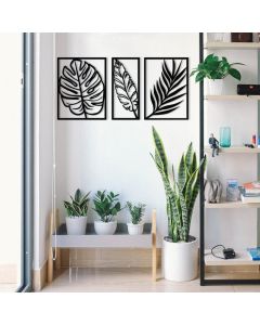 WALLXPERT Zidna dekoracija Leaf2 Metal Decor - 196044