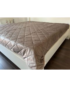 VIKTORIJA Mekani prekrivač Soft cover Kapućino 200x200cm - VLK4010269-kapućino