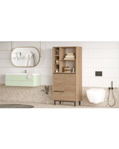 HANAH HOME Kupatilski ormarić On9C-S, krem