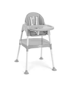 HANAH HOME Hranilica za bebe 3u1, siva