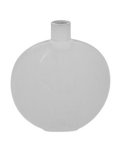 ATMOSPHERA Keramička vaza 19x8.5x22cm bela - 196668