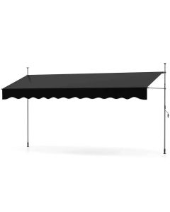 Montelux Easy 400x120cm Crna Balkonska Tenda