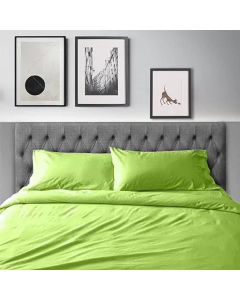 VIKTORIJA Jorganska navlaka + 2 jastučnice saten green double - VLK000196-green