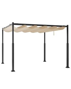 Venturo Prestige 3x3m Bež Pergola Čelična konstrukcija