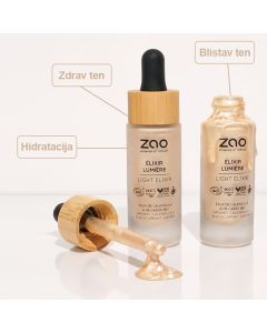 ZAO MAKEUP Zlatni eliksir za blistav ten - 15ml - Golden (697)