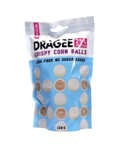 CHIKALAB Dražeje Crispy kukuruzne kuglice u beloj čokoladi 120g - 199