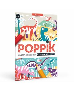 POPPIK Poster za bojenje: Dinosaurusi - COL005
