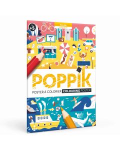 POPPIK Poster za bojenje: Na moru - COL004