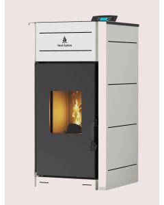 MARELI Kamin na pelet UNO 30 (4kW + 26kW) bela