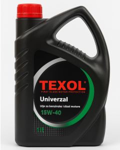 TEXOL Univerzal 15W-40 – motorno ulje za benzinske i dizel motore (1L)