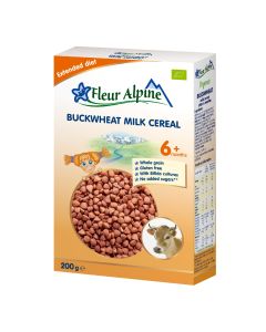 Fleur Alpine organska mlečna kaša sa heljdom, 6+, 200 g - 000160