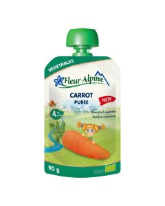 Fleur Alpine organski pire sa šargarepom 4+, 90gr - 000397