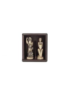 ROD - poklon set dve skulpture u boji srebra - ROD000301