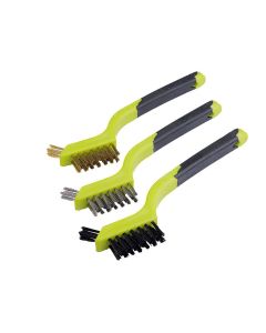 CARMOTION Set četki 3kom (najlon,mesing,inox) - 1APT63530