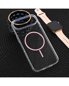 Mcase Maska za iPhone 17 Air 6.9 Magsafe Color Line roze - 222906
