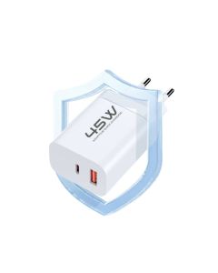 KONFULON Kucni punjac C100Q PD 45W, QC 20W beli