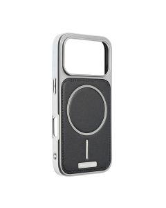 Maska za iPhone 17 Pro 6.3 crna Magsafe Urban Leather